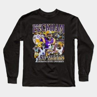 Odell Beckham Jr. College Vintage Bootleg Long Sleeve T-Shirt